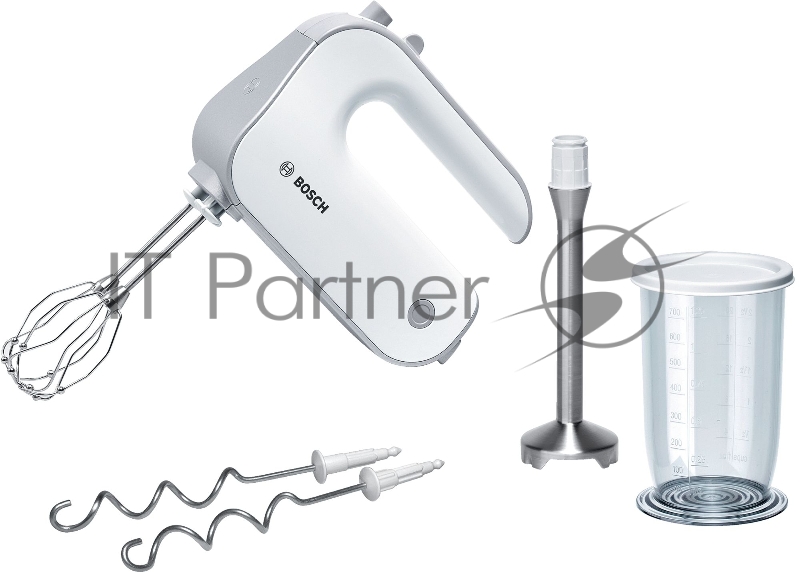Миксер ручной Bosch MFQ4070 500Вт белый