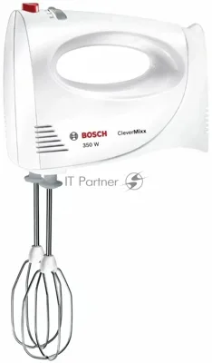 Миксер Bosch MFQ3010 белый, ручной, 300 Вт, 2 скорости