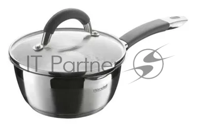 Ковш Rondell RDS-027 Flaммe 1,0 л Rondell RDS-027 с/кр 14 см 1,0 л Flaммe. Диаметр: 14 см. Объем: 1.0 л. Высококачественная пищевая сталь 18/10. Толщина стенок 0.6 мм. Тройное вштампованное, а затем вплавленное дно 5.0 мм. Комбинированная (зеркальная + матированная) обработка внешней поверхности. Отметки литража на внутренней поверхности посуды. Эргономичные крышка из термостойкого стекла со специальным ободком для удобного слива жидкости (2 диаметра отверстий). Ненагревающиеся ручки из нержавею