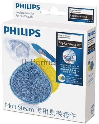 Насадки для паровых очистителей Philips Насадки для паровых очистителей Philips/Сменные насадки из микрофибры для паровых очистителей FC7008, FC7012