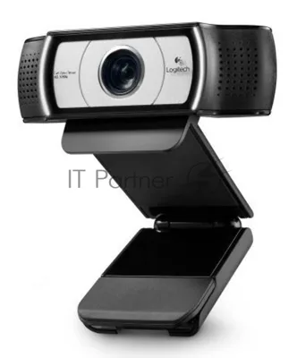 Веб-камера Logitech C930s Pro HD 1920x1080, 30 кадр/с, USB Type-A, микрофон (2 шт, шумоподавление), шторка приватности, автоматическая фокусировка, автоосвещение, универсальное крепление
