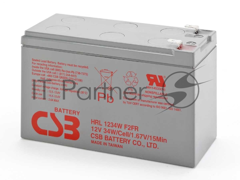Батарея для ИБП CSB HRL 1234W (12V, 9Ah)