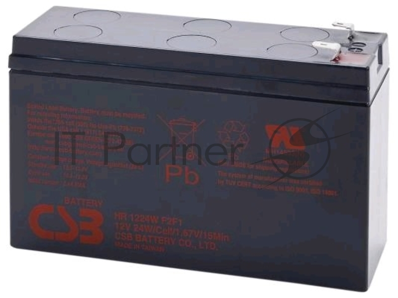 Батарея для ИБП CSB HR 1224W (12V, 5.5Ah)