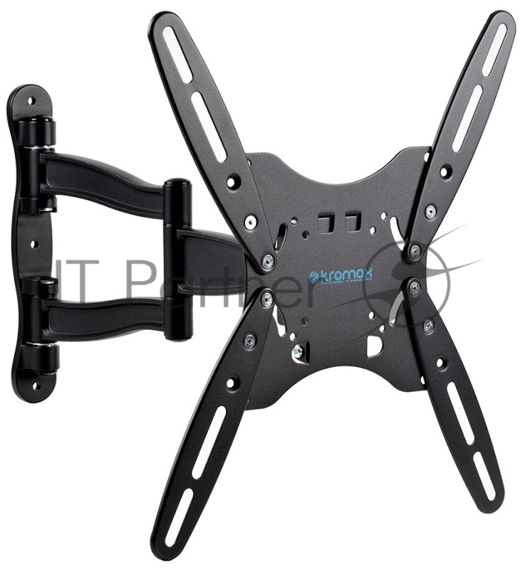 Кронштейн для телевизора Kromax TECHNO-5 серый 15"-55" макс.35кг настенный поворот и наклон