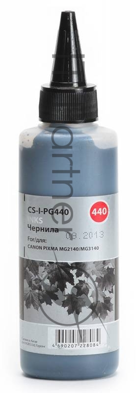 Чернила Cactus CS-I-PG440 черный (100мл) Canon Pixma MG2140/MG3140