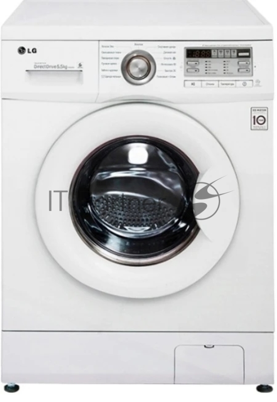Стиральная машина LG F10B8MD белая, загрузка фронтальная 5.5кг, 1000 об/мин., класс: A