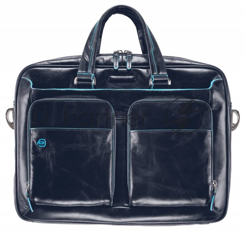 Сумка для ноутбука Piquadro Blue Square CA2849B2/BLU2 синий натур.кожа