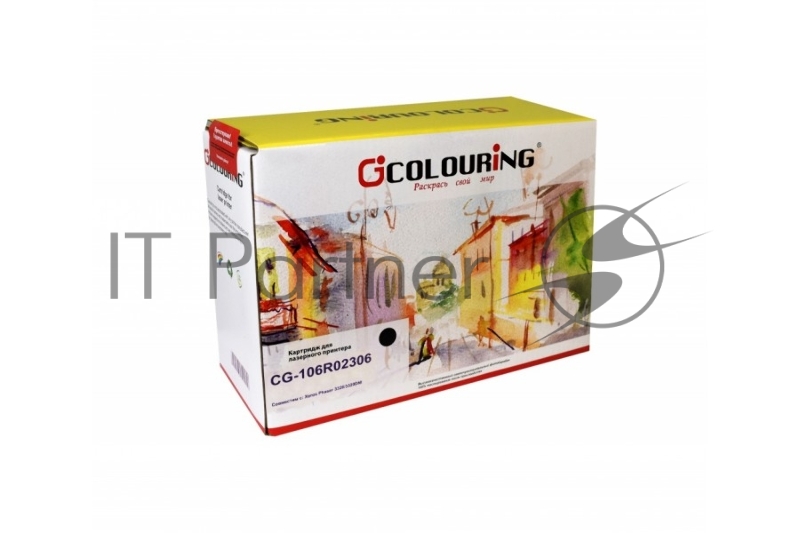 Картридж лазерный Colouring CG-106R02306 черный (11000 стр.) для принтеров Rank Xerox Phaser 3320DNI/3320