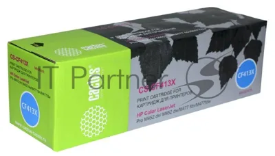 Картридж лазерный Cactus CS-CF413X пурпурный (5000 стр.) для HP HP CLJ Pro M452dn/M452dw/M477fdn/M477fdw