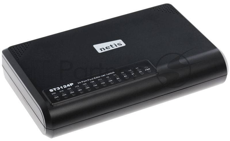 Коммутатор Netis ST3124P, 24×100 Мбит/с, неуправляемый