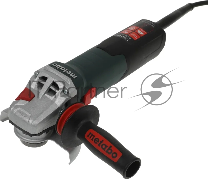 Угловая шлифовальная машина Metabo WE 15-125 Quick 1550вт, 125мм, 3.5Нм,эл-ка, 11000 об/мин, кейс, вес 2.5 кг