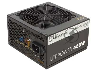 Блок питания Thermaltake Litepower (PS-LTP-0650NPCNEU-2), 650Вт, 120мм, черный