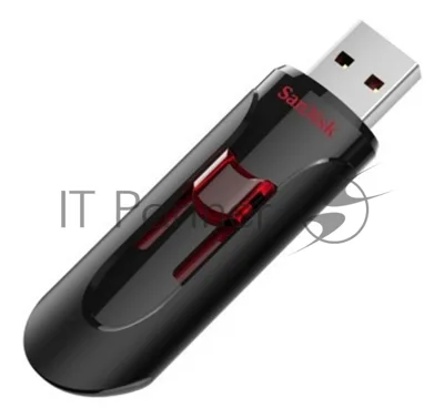 Флешка USB SanDisk CZ600 Cruzer Glide (SDCZ600-256G-G35), 256Gb, USB 3.0, R/W 100/20, черный