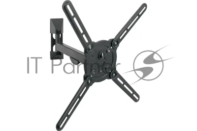 Кронштейн для телевизора Kromax ATLANTIS-10 серый 22"-65" макс.40кг настенный поворот и наклон