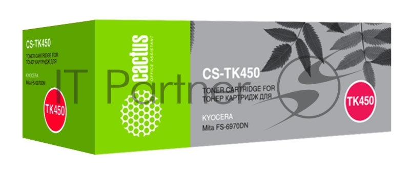 Картридж лазерный Cactus CS-TK450 черный (15000 стр.) для Kyocera Mita FS-6970DN