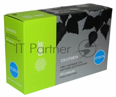 Картридж лазерный Cactus CS-CF287A черный (9000 стр.) для HP LJ M506dn/M506n/M506x