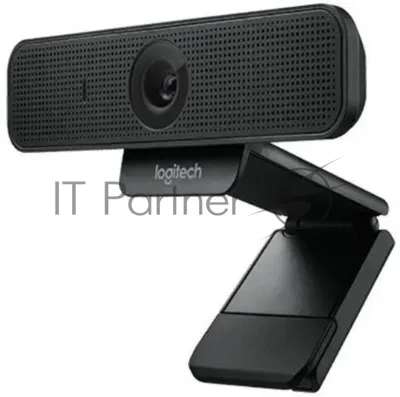 Веб-камера Logitech C925e 1920x1080, 30 кадр/с, USB Type-A, микрофон (2 шт, шумоподавление), автоматическая фокусировка, автоосвещение, шторка приватности, универсальное крепление