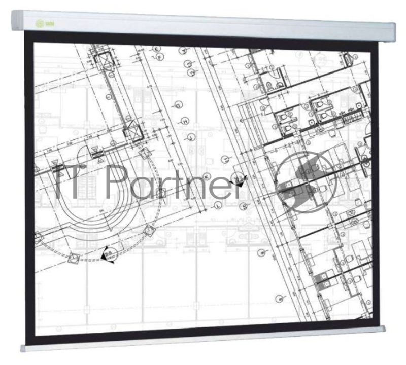 Экран Cactus 124.5x221 см Wallscreen CS-PSW-124x221 16:9 настенно-потолочный рулонный белый