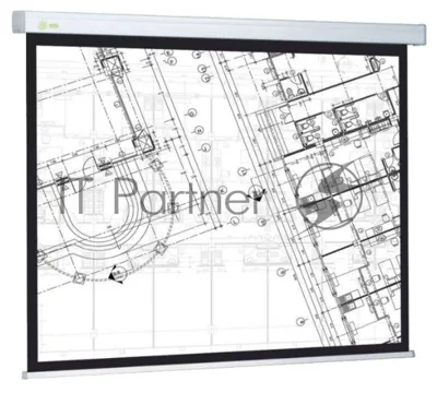 Экран Cactus 124.5x221 см Wallscreen CS-PSW-124x221 16:9 настенно-потолочный рулонный белый