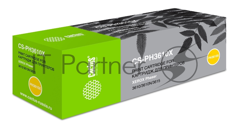 Картридж лазерный Cactus CS-PH3610X (106R02723) черный (14100 стр.) для Xerox Phaser 3610/3610N/3615