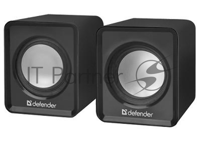 Акустическая система 2.0 Defender #1 SPK 22 черный, 5 Вт, питание от USB