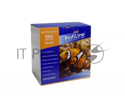 БГ-230-10x15-500 Фотобумага глянцевая ProfiLine 230 г/м2, 10x15, 500л, 5760 dpi (Mi)