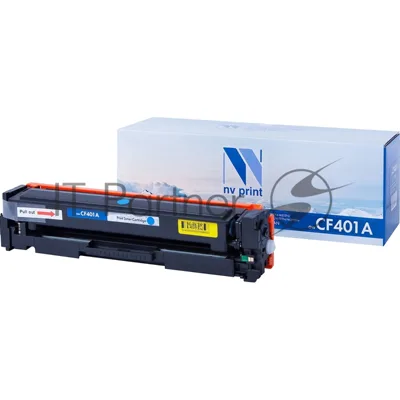 Картридж лазерный NVPrint совместимый HP Laser Jet Pro M252, MFP M277 CF401A Cyan (1400k)