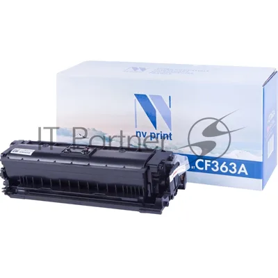 Картридж лазерный NVPrint совместимый НР CF363A Magenta для LJ Color M552/M553 (5000k)