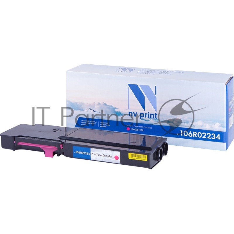 Картридж лазерный NVPrint совместимый Xerox 106R02234 Magenta для Phaser 6600/WC6605 (6000k)