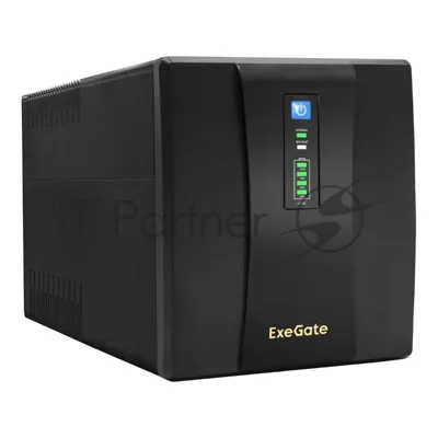 Источник бесперебойного питания ExeGate Power Back UNB-1500 / 1500 ВА / 950 Вт /4 x CEE 7 (евророзетка)