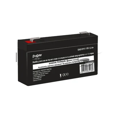 Батарея для ИБП ExeGate EP249948RUS DT 12012/EXG12012 (12V 1.2Ah), клеммы F1