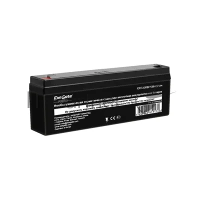 Батарея для ИБП ExeGate Power EP249950RUS DT 12022/EXG12022 (12V 2.2Ah) клеммы F1