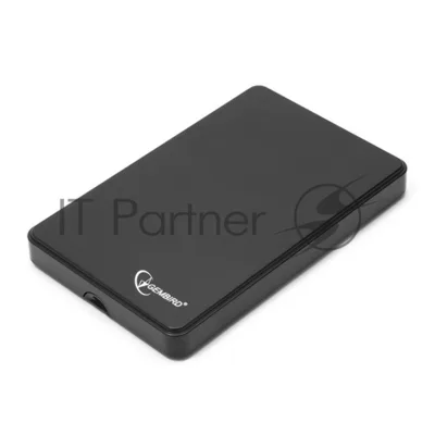 Внешний корпус для HDD Gembird EE2-U2S-40P 2.5"EE2-U2S-40P, черный, USB 2.0, SATA, пластик