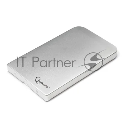 Внешний корпус для HDD Gembird EE2-U2S-41-S 2.5" EE2-U2S-41, серебро, USB 2.0, SATA, металл