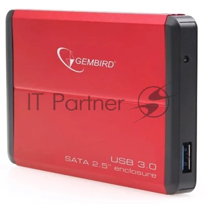 Внешний корпус для HDD Gembird EE2-U3S-2 2.5" EE2-U3S-2, черный, USB 3.0, SATA