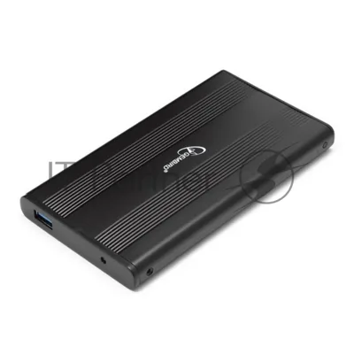 Внешний корпус 2.5" Gembird EE2-U3S-5, черный, USB 3.0, SATA, металл