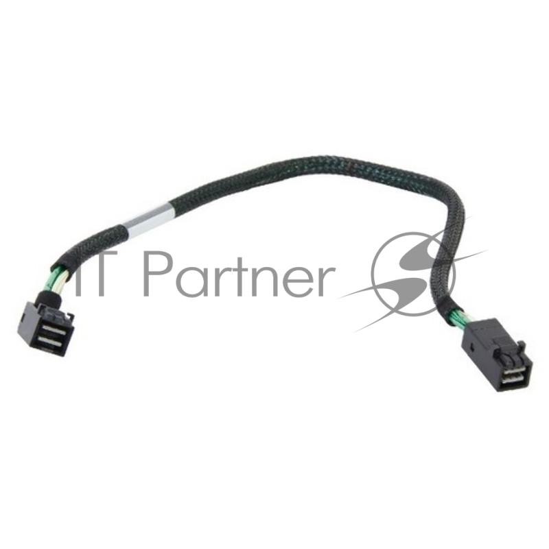 Кабель ACD-RA8643-08M,Internal, SFF8643-to-SFF8643 угловой (MiniSAS HD-to-MiniSAS HD Right Angle) 75см