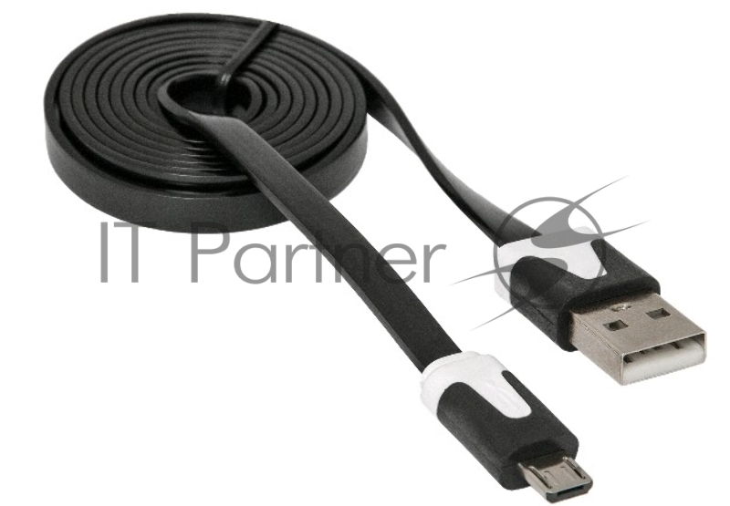 Кабель Defender USB08-03P USB2.0 AM-MicroBM, 1.0м