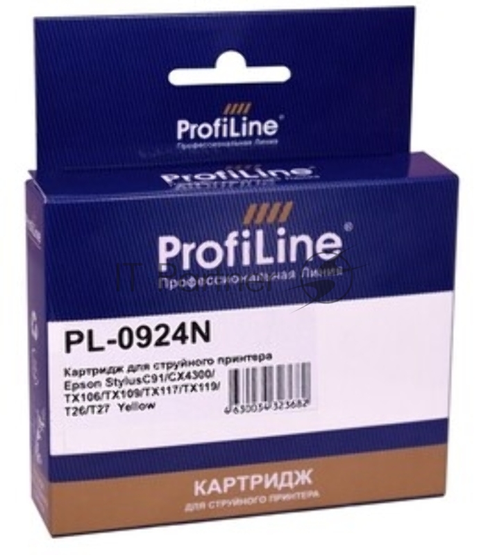 Чернила PL-T0634/T0734/T0924/T1284 для принтеров Epson Yellow C67/C79/C87/C91/CX3700/CX4100/CX4300/CX4700/CX3900/CX3905/CX4900/TX106/TX109/TX117/TX119/T26/T27 S22/SX125/SX130/SX420W/SX425W/Office BX305F/BX305FW пигментные 250 мл ProfiLine
