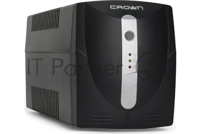 Источник бесперебойного питания Crown CMU-1000X/1000 ВА/600 Вт/3 x евророзетка с заземлением (Schuko)