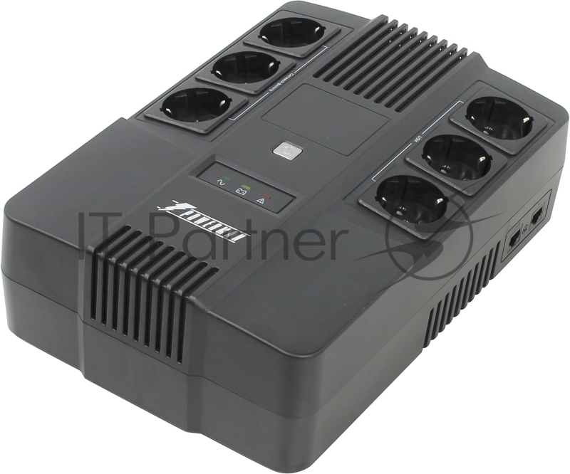 Источник бесперебойного питания Powerman BRICK 600 черный