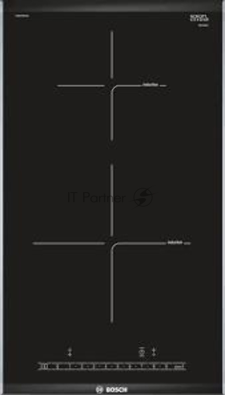 Индукционная варочная панель Bosch PIB375FB1E/Домино, 30 см, индукция, скошенный край