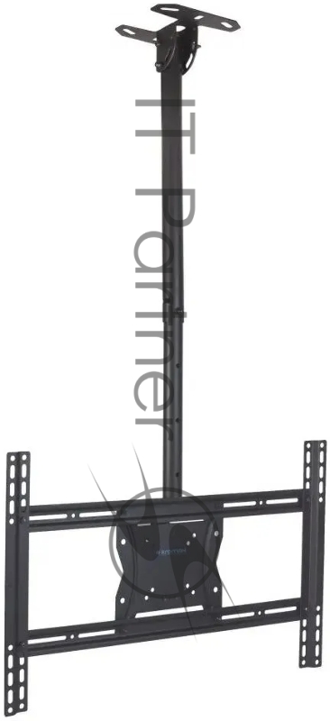 Кронштейн для телевизора Kromax COBRA-4 черный, 15"-75" макс. 65 кг, потолочный, поворот и наклон