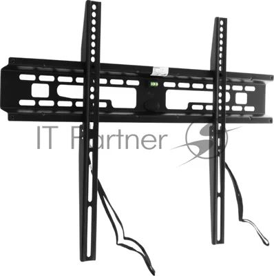 Кронштейн для телевизора Kromax FLAT-1 черный, 32"-90" макс. 65 кг, настенный, фиксированный