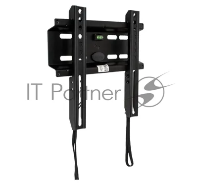 Кронштейн для телевизора Kromax FLAT-5 черный 15"-47" макс.35кг настенный фиксированный