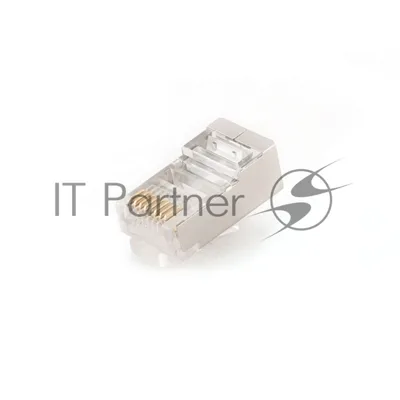 Коннектор RJ-45 экранированный 5 кат, 100 шт, PLUG5SP, RJ45-FTP/SFTP