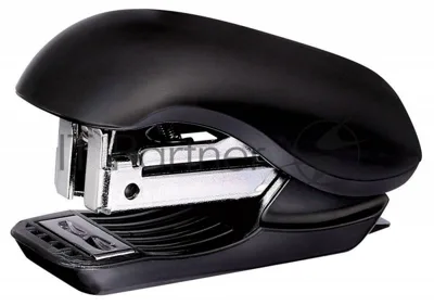 Степлер Kw-Trio 056C3 mini Dolphin 24/6 26/6 (15 листов) встроенный антистеплер, асс