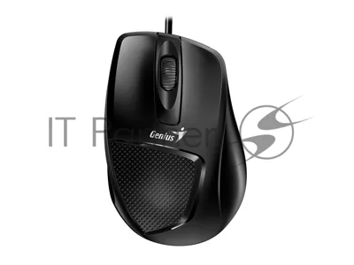 Мышь проводная Genius DX-150X черный, 1000 dpi, USB, кнопки - 3