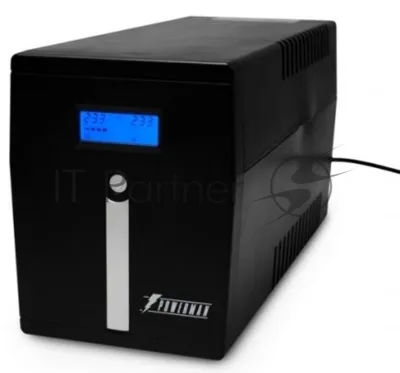 Источник бесперебойного питания Powerman Smart Sine 2000VA/1400W, 220V, Line-Interactive, LCD, Tower, Out: 4xShuko, черный*SmartSine2000