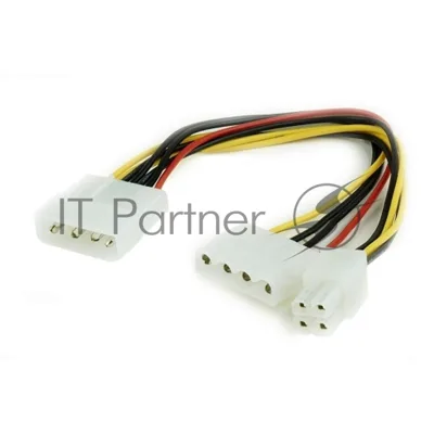 Разветвитель питания Cablexpert CC-PSU-4, Molex->Molex + ATX 4 пин